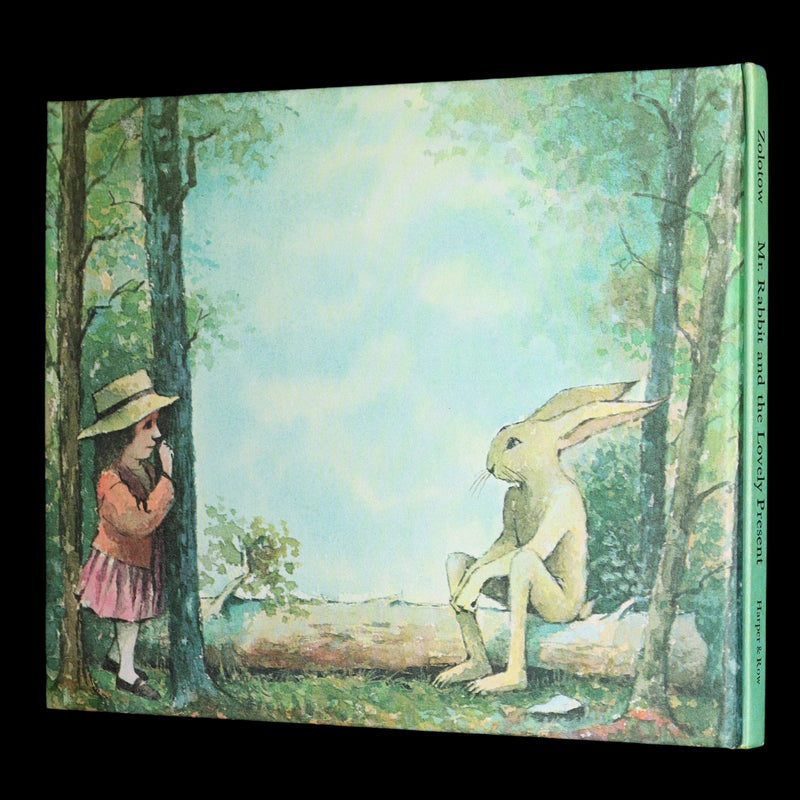 1962 Rare Signed Book - Mr. Rabbit and the Lovely Present by Maurice Sendak