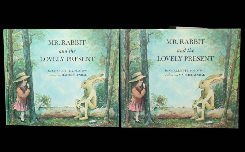 1962 Rare Signed Book - Mr. Rabbit and the Lovely Present by Maurice Sendak