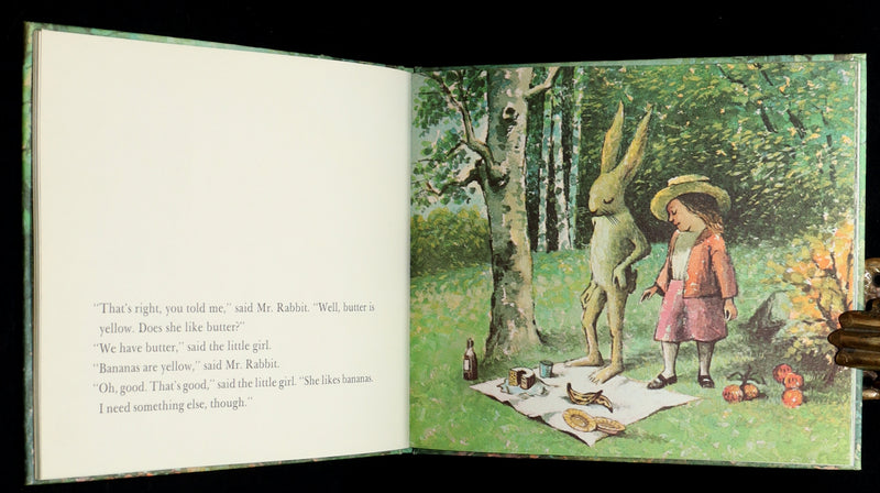 1962 Rare Signed Book - Mr. Rabbit and the Lovely Present by Maurice Sendak