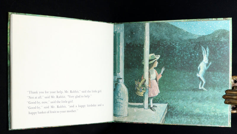 1962 Rare Signed Book - Mr. Rabbit and the Lovely Present by Maurice Sendak