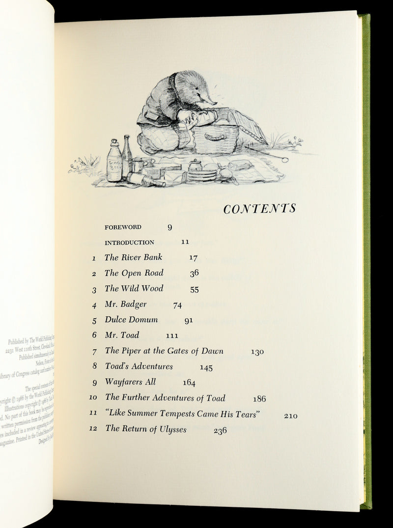 1966 First Edition - The Wind in the Willows illustrated by Tasha Tudor