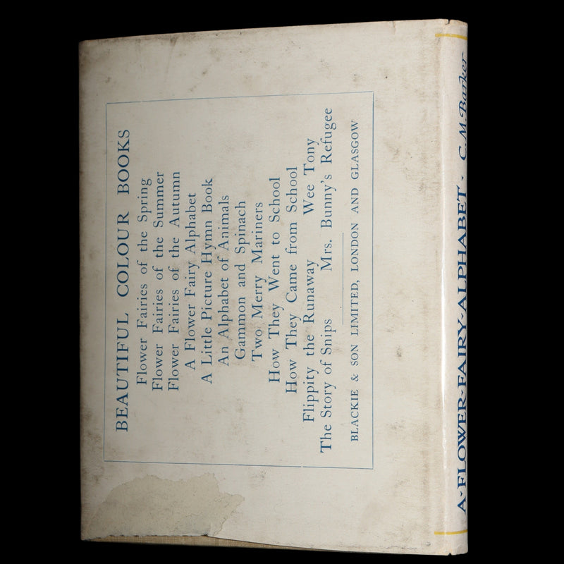 1934 Rare First Edition - A Flower Fairy Alphabet by Cicely Mary Barker
