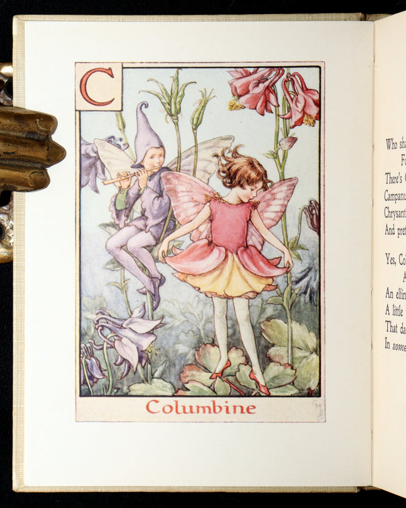 1934 Rare First Edition - A Flower Fairy Alphabet by Cicely Mary Barker