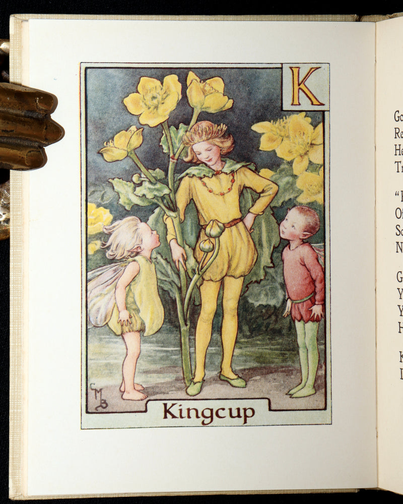 1934 Rare First Edition - A Flower Fairy Alphabet by Cicely Mary Barker