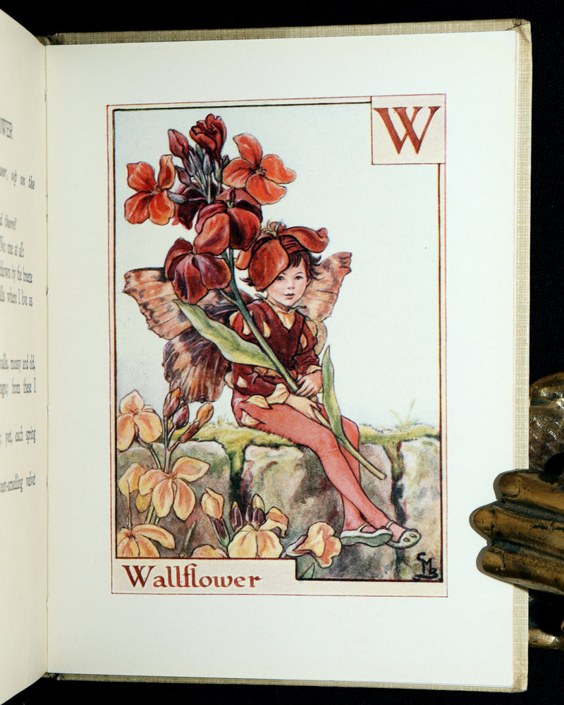 1934 Rare First Edition - A Flower Fairy Alphabet by Cicely Mary Barker