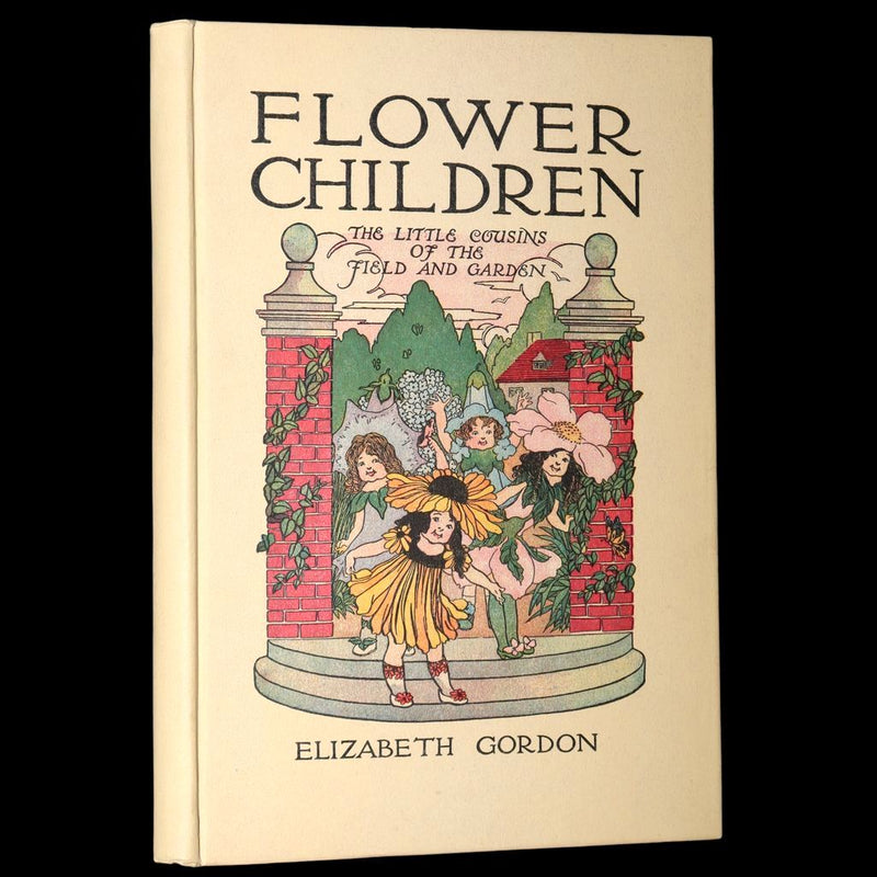 1910 Scarce Book with original Box - Flower Children Illustrated by M.T. Ross