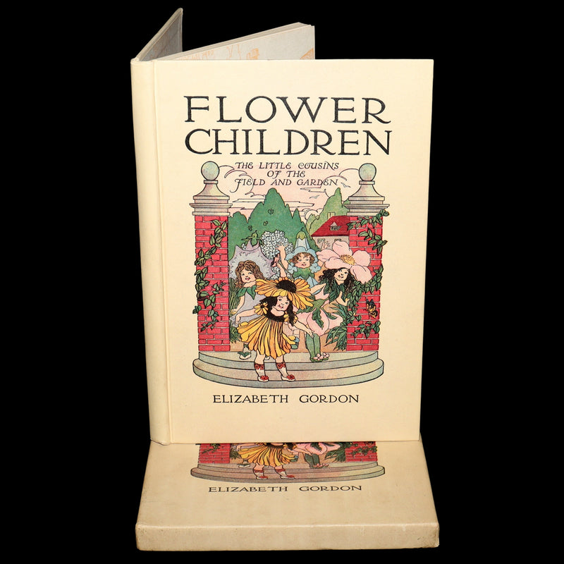 1910 Scarce Book with original Box - Flower Children Illustrated by M.T. Ross