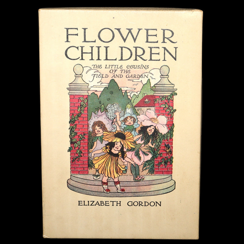 1910 Scarce Book with original Box - Flower Children Illustrated by M.T. Ross