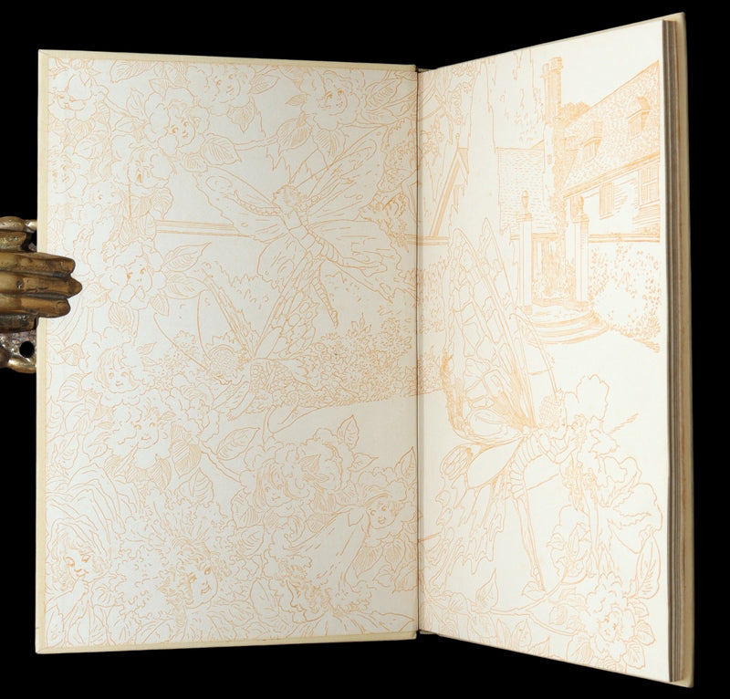 1910 Scarce Book with original Box - Flower Children Illustrated by M.T. Ross