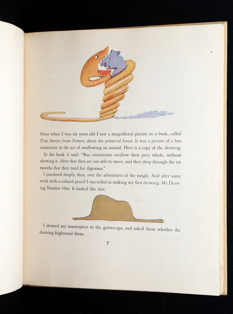 1943 First Edition, 6th printing - The Little Prince by Antoine De Saint-Exupery