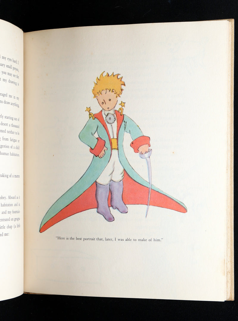1943 First Edition, 6th printing - The Little Prince by Antoine De Saint-Exupery