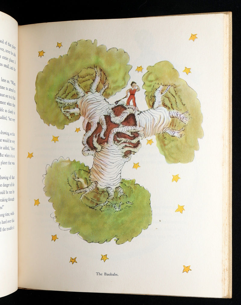 1943 First Edition, 6th printing - The Little Prince by Antoine De Saint-Exupery