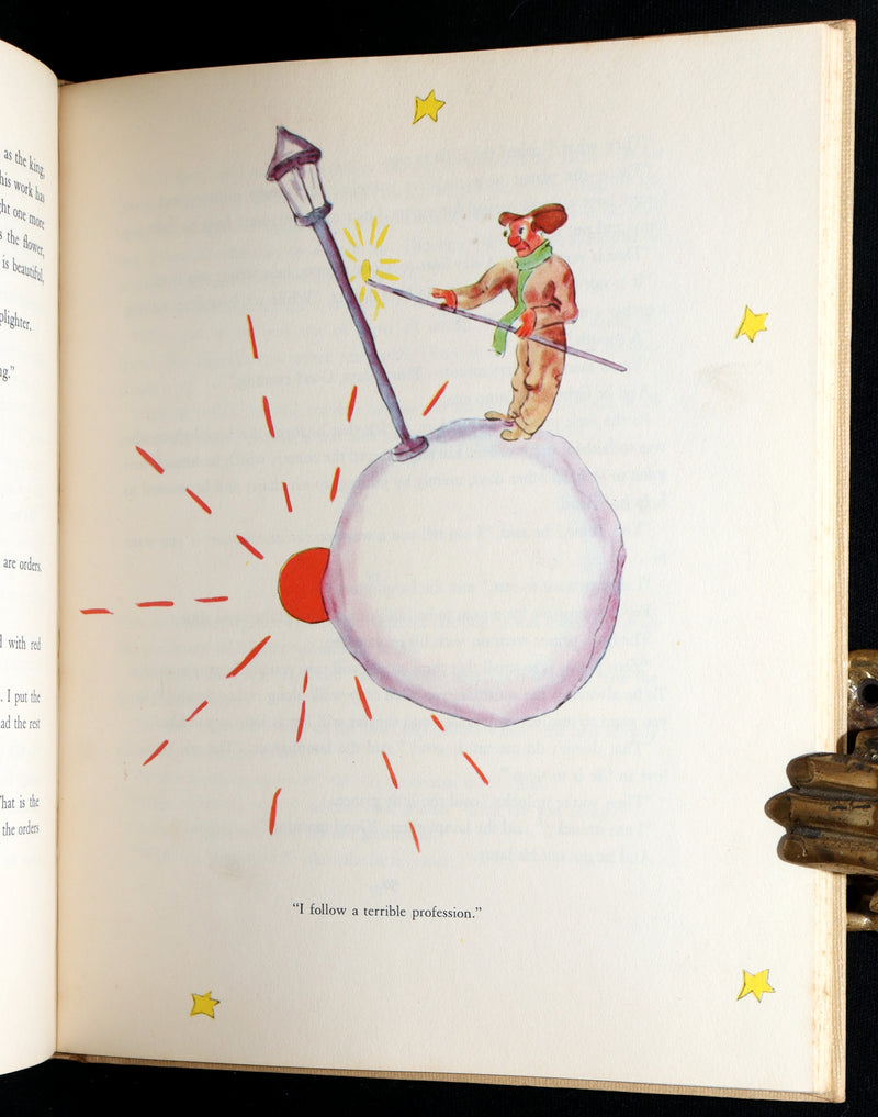 1943 First Edition, 6th printing - The Little Prince by Antoine De Saint-Exupery