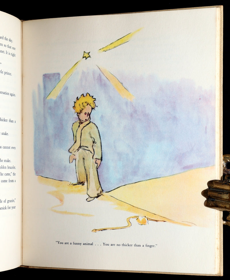 1943 First Edition, 6th printing - The Little Prince by Antoine De Saint-Exupery