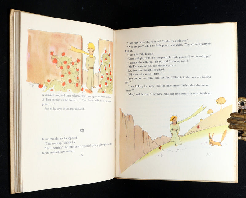 1943 First Edition, 6th printing - The Little Prince by Antoine De Saint-Exupery