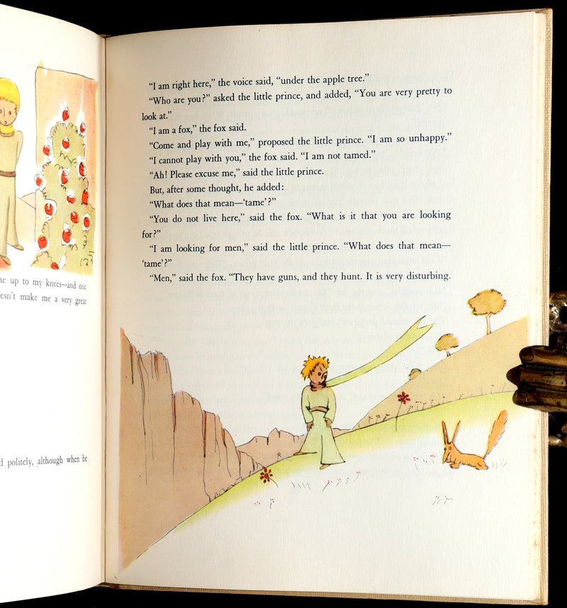 1943 First Edition, 6th printing - The Little Prince by Antoine De Saint-Exupery