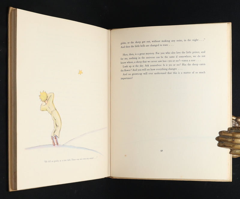 1943 First Edition, 6th printing - The Little Prince by Antoine De Saint-Exupery