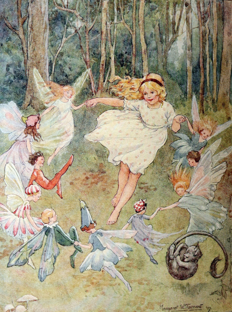 1931 Scarce book -The Magic Wood Beyond the World by Margaret W. Tarrant