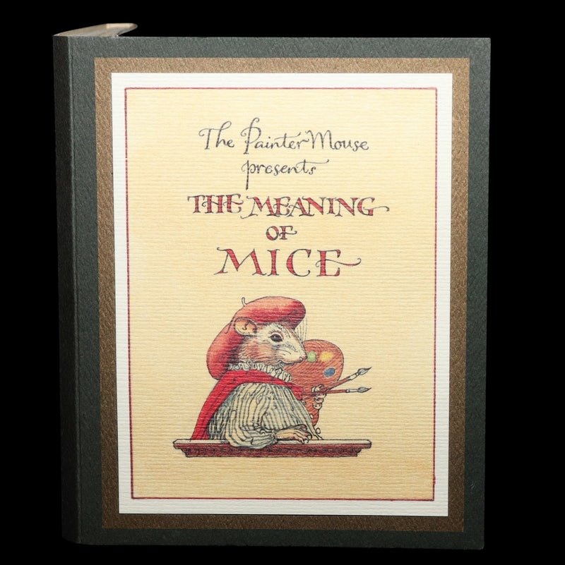 2002 Scarce Signed 1stED - The Meaning of Mice by Charles van Sandwyk.