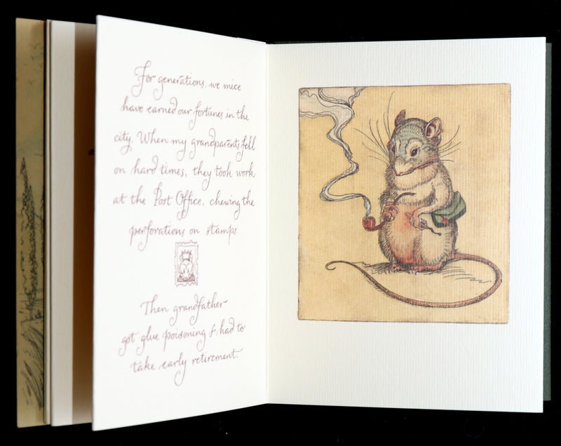 2002 Scarce Signed 1stED - The Meaning of Mice by Charles van Sandwyk.