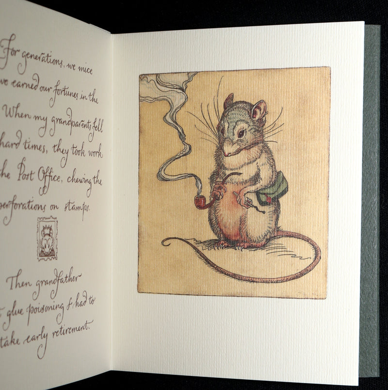 2002 Scarce Signed 1stED - The Meaning of Mice by Charles van Sandwyk.