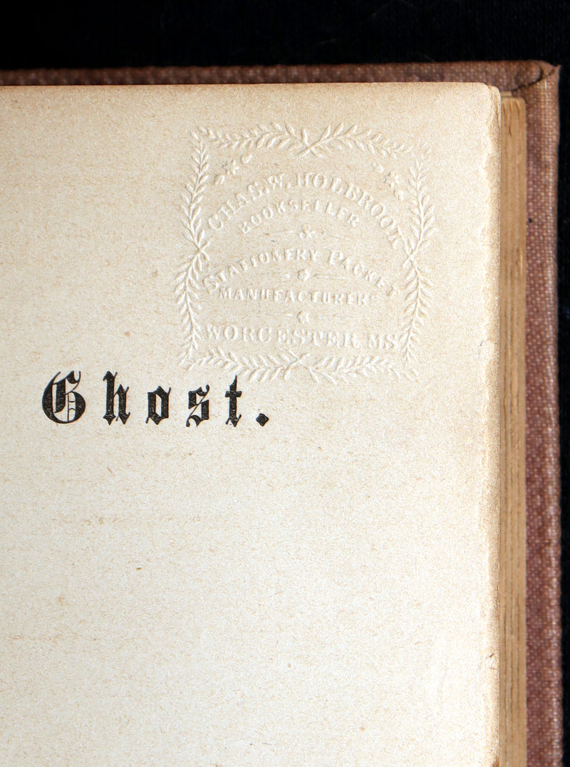 1860 Gothic 1stED - Sir Rohan’s Ghost by Harriet Elizabeth Prescott Spofford