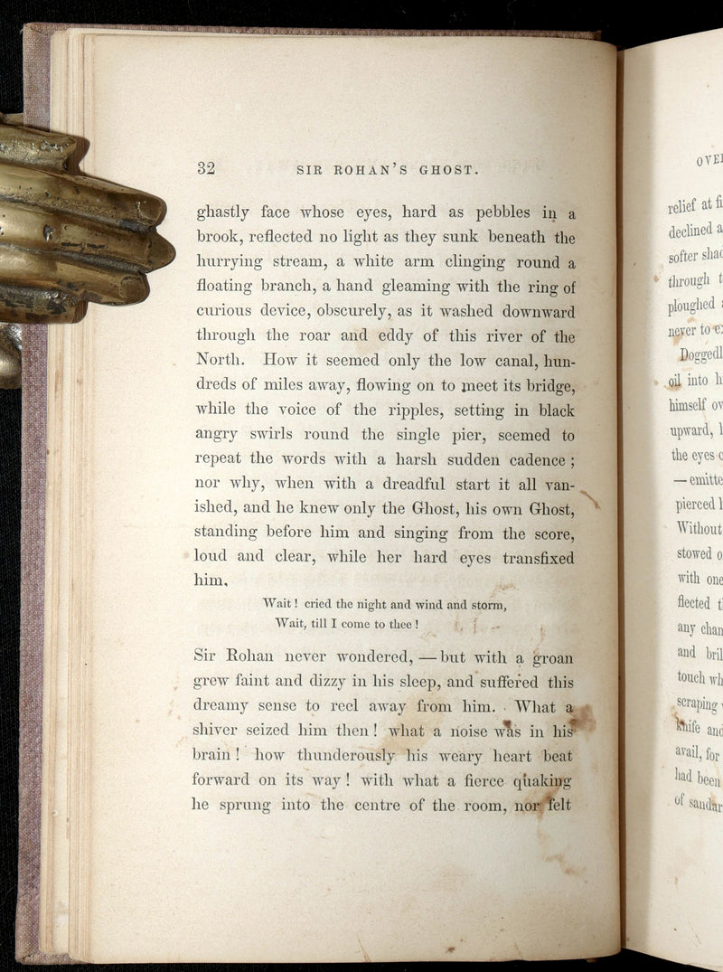 1860 Gothic 1stED - Sir Rohan’s Ghost by Harriet Elizabeth Prescott Spofford