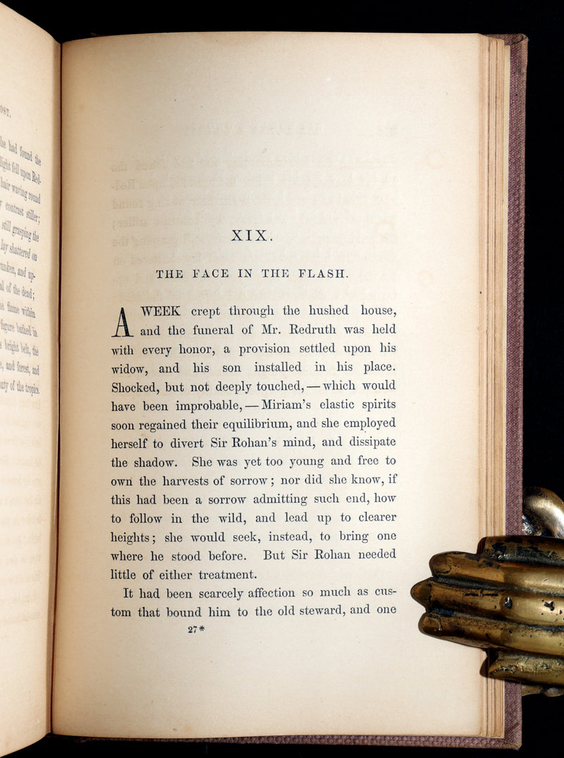 1860 Gothic 1stED - Sir Rohan’s Ghost by Harriet Elizabeth Prescott Spofford