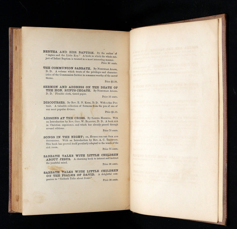 1860 Gothic 1stED - Sir Rohan’s Ghost by Harriet Elizabeth Prescott Spofford