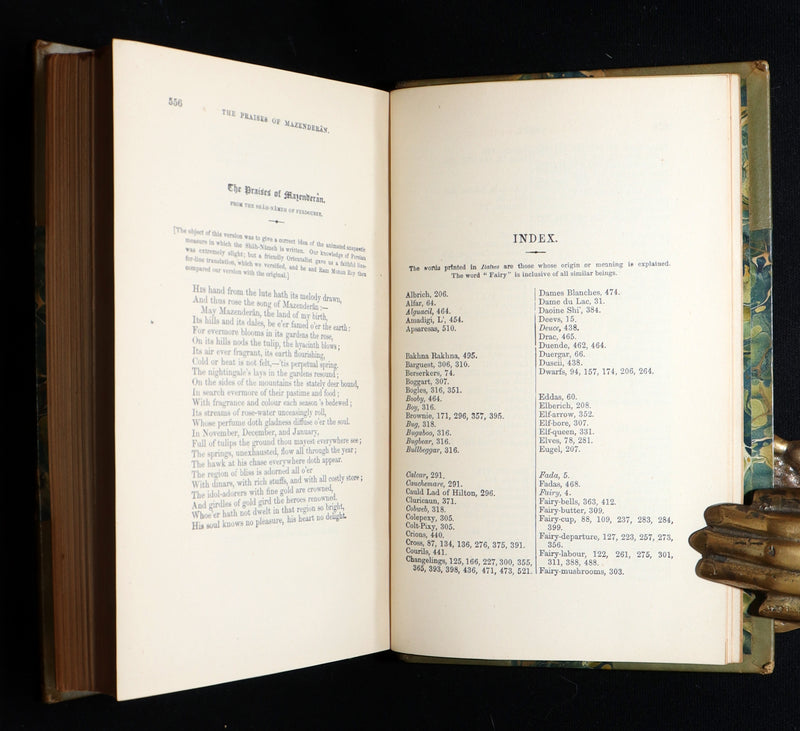 1884 Rare Victorian Book - The Fairy Mythology by Thomas Keightley