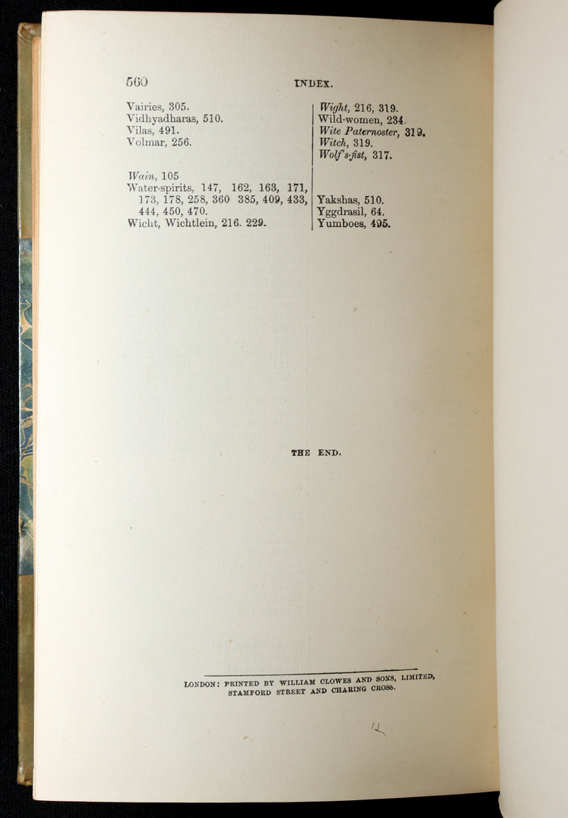 1884 Rare Victorian Book - The Fairy Mythology by Thomas Keightley