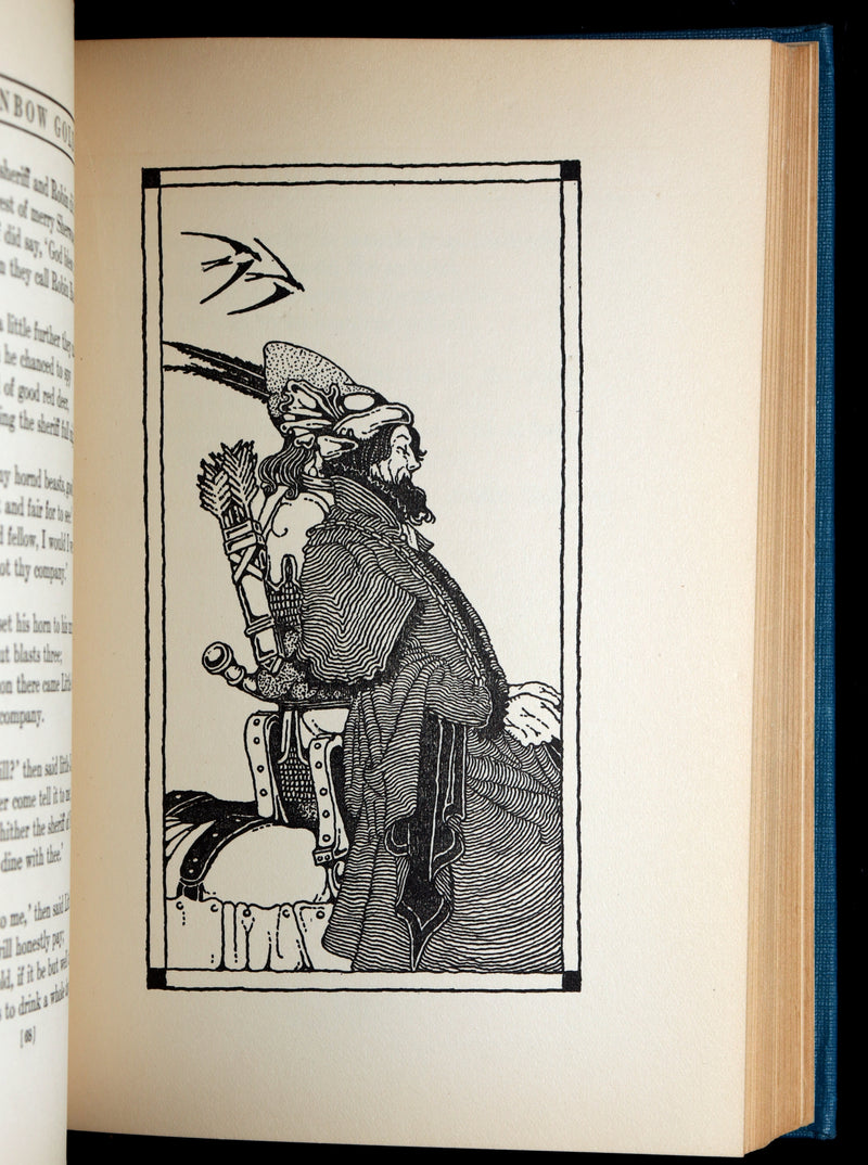 1927 Rare Book - Rainbow Gold by Sara Teasdale Illustrated by Dugald Walker