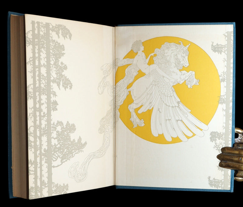 1927 Rare Book - Rainbow Gold by Sara Teasdale Illustrated by Dugald Walker