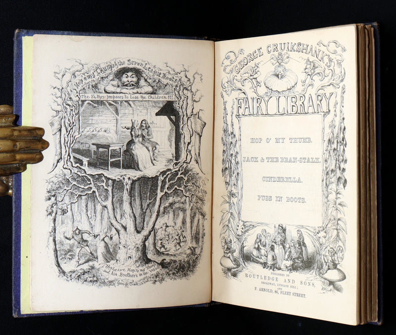 1865 Scarce First Edition - George Cruikshank's Fairy Library. Illustrated