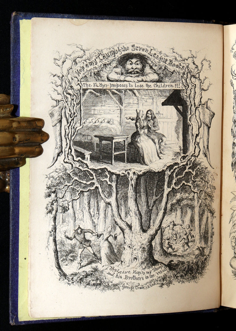 1865 Scarce First Edition - George Cruikshank's Fairy Library. Illustrated