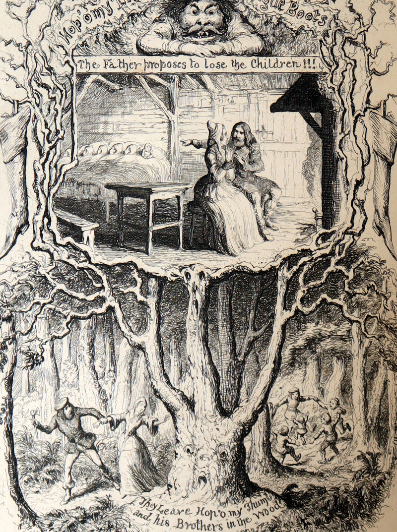 1865 Scarce First Edition - George Cruikshank's Fairy Library. Illustrated