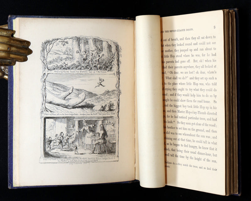 1865 Scarce First Edition - George Cruikshank's Fairy Library. Illustrated