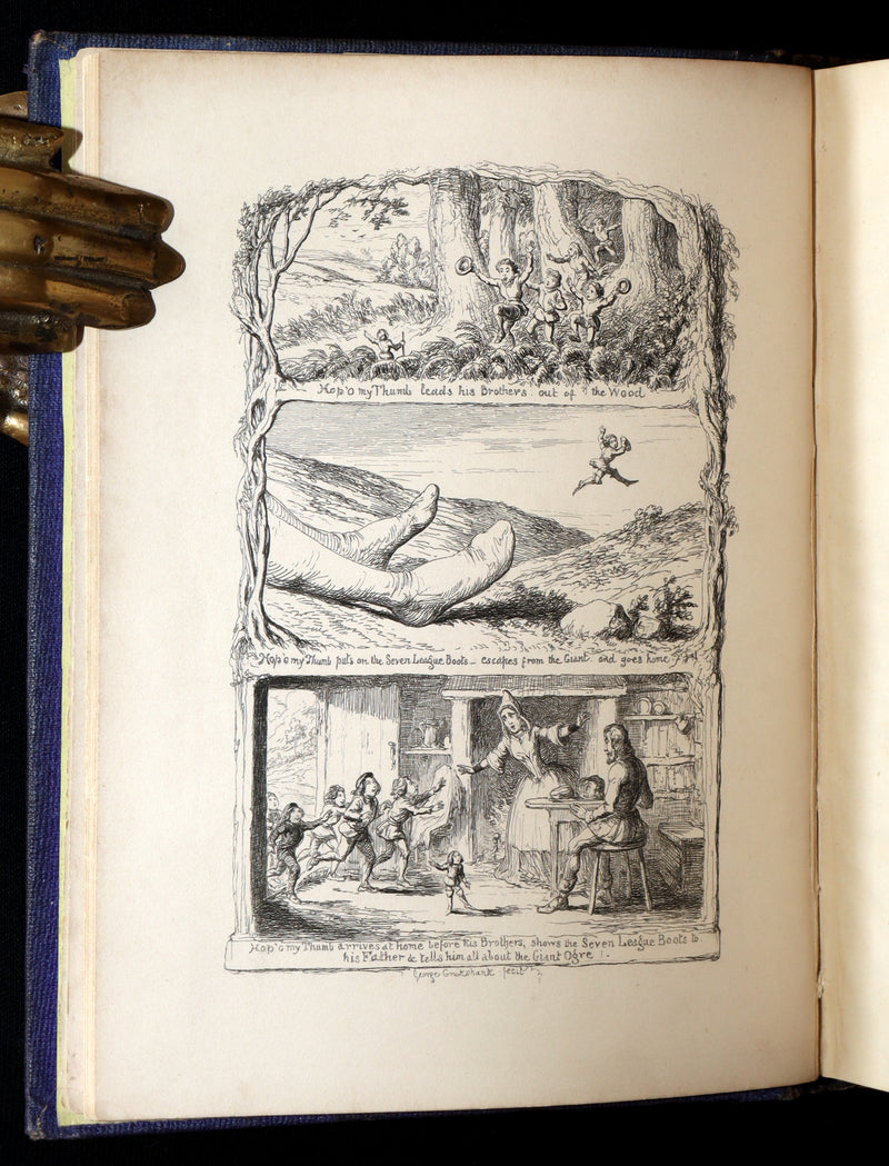 1865 Scarce First Edition - George Cruikshank's Fairy Library. Illustrated