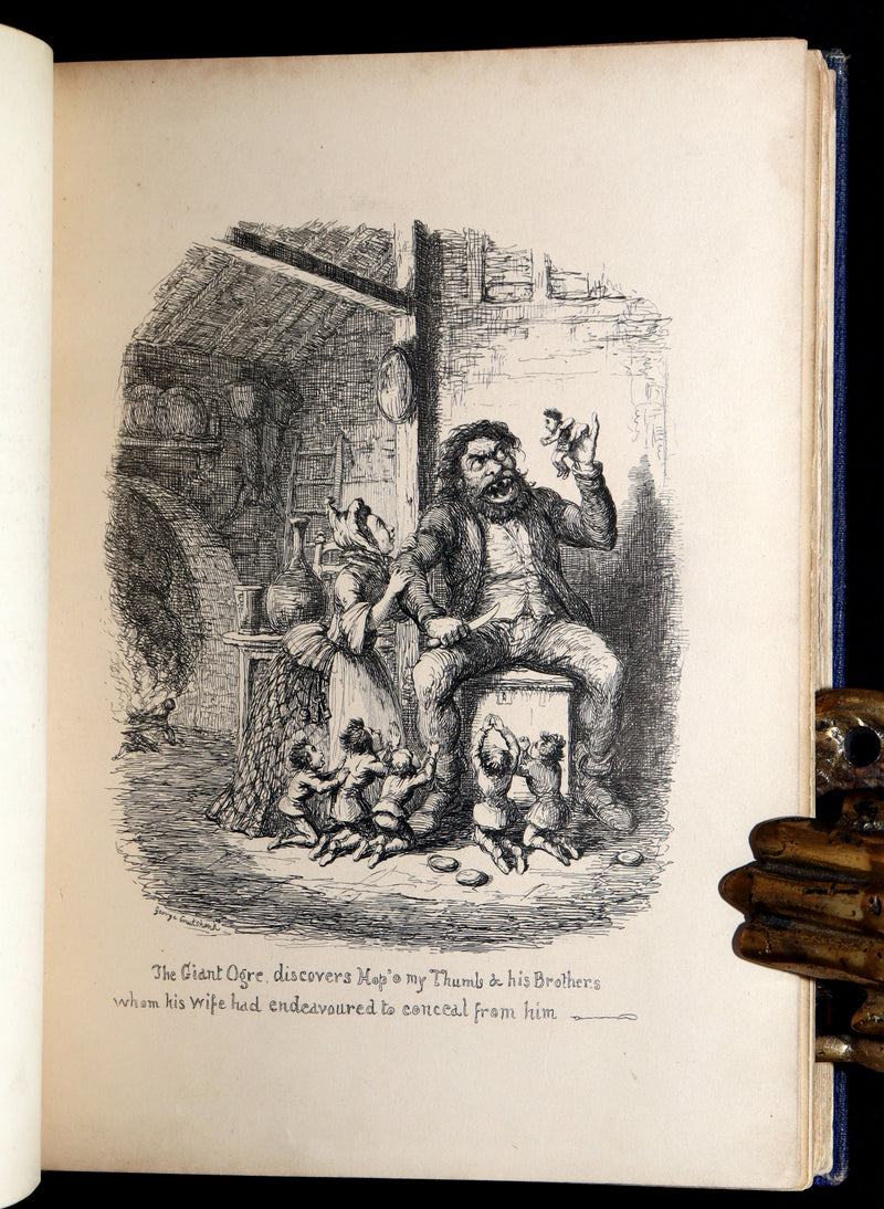 1865 Scarce First Edition - George Cruikshank's Fairy Library. Illustrated