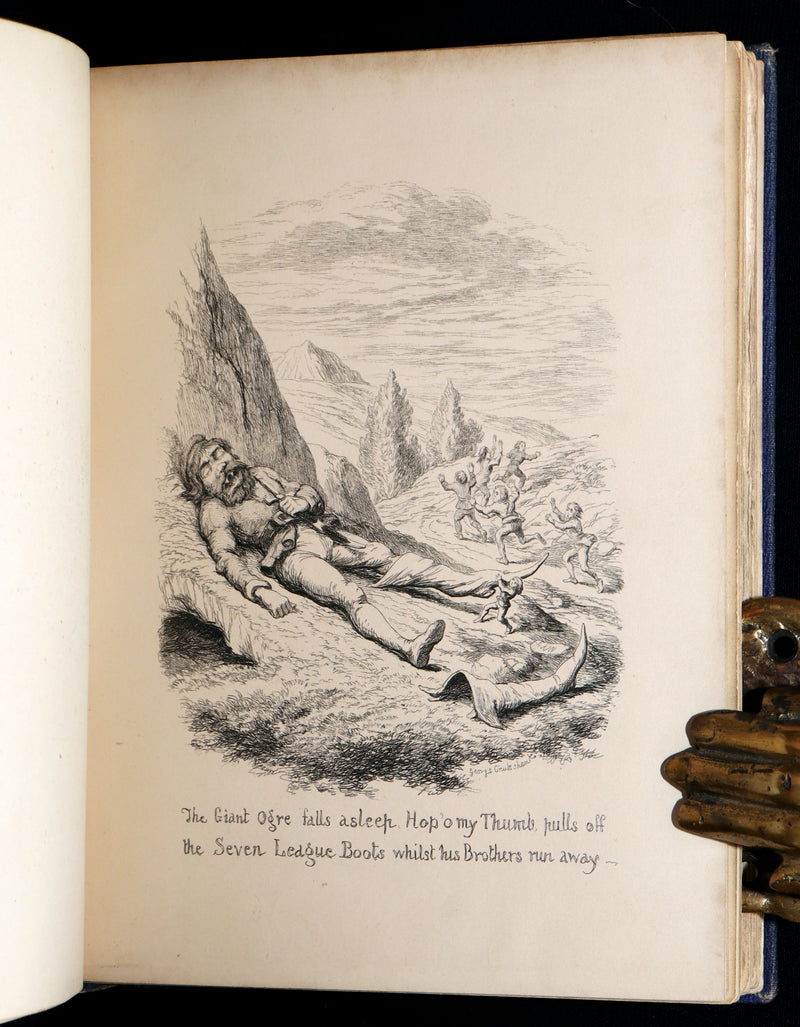 1865 Scarce First Edition - George Cruikshank's Fairy Library. Illustrated