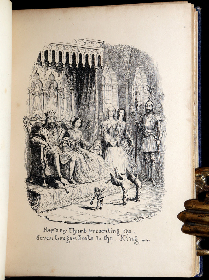 1865 Scarce First Edition - George Cruikshank's Fairy Library. Illustrated