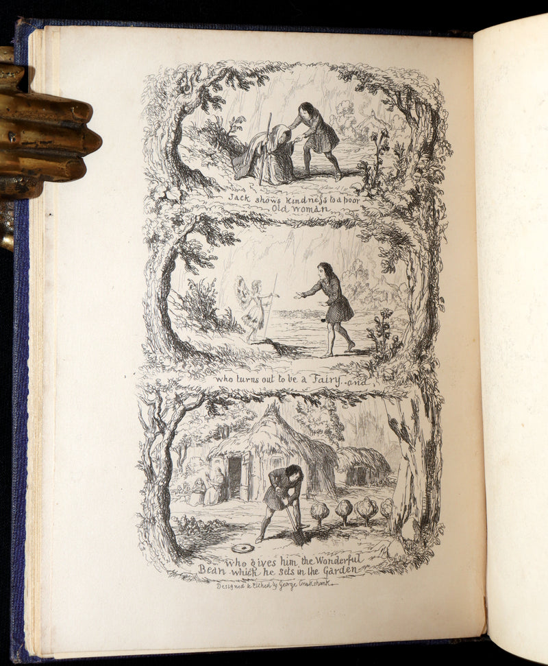 1865 Scarce First Edition - George Cruikshank's Fairy Library. Illustrated