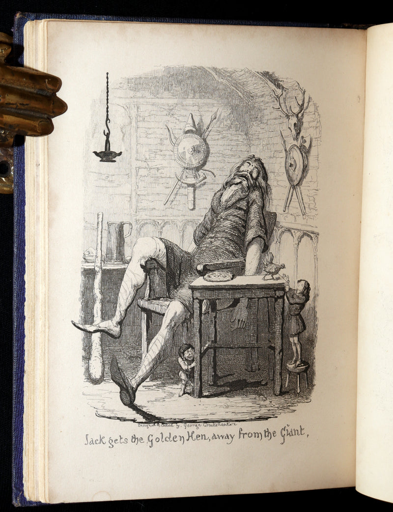 1865 Scarce First Edition - George Cruikshank's Fairy Library. Illustrated