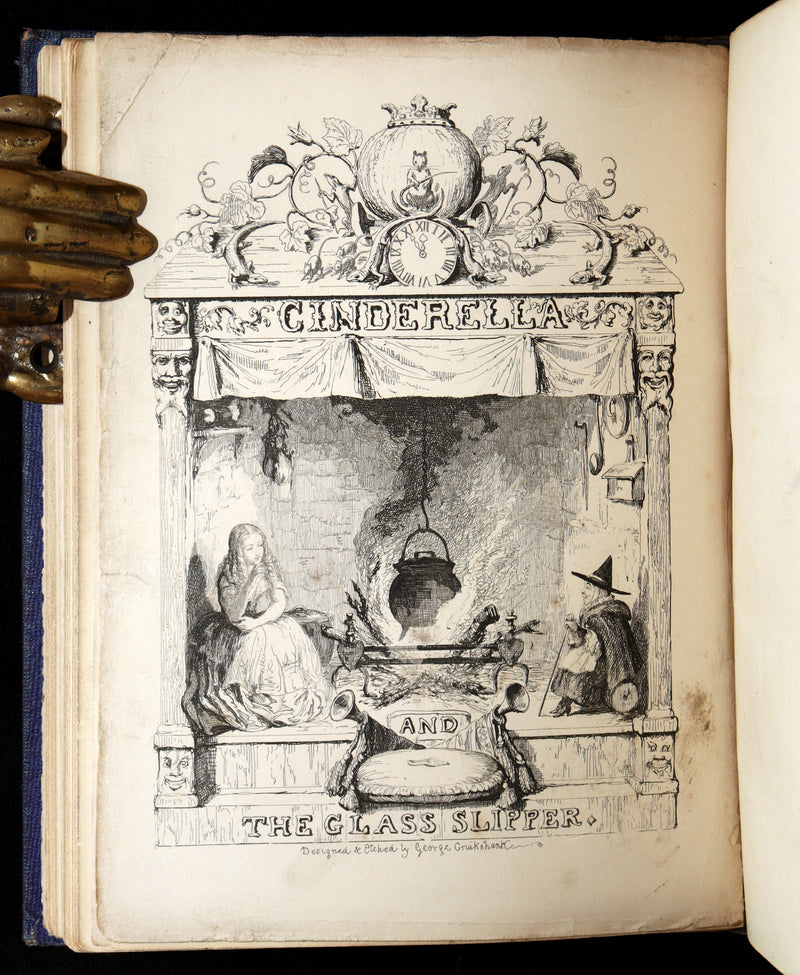 1865 Scarce First Edition - George Cruikshank's Fairy Library. Illustrated