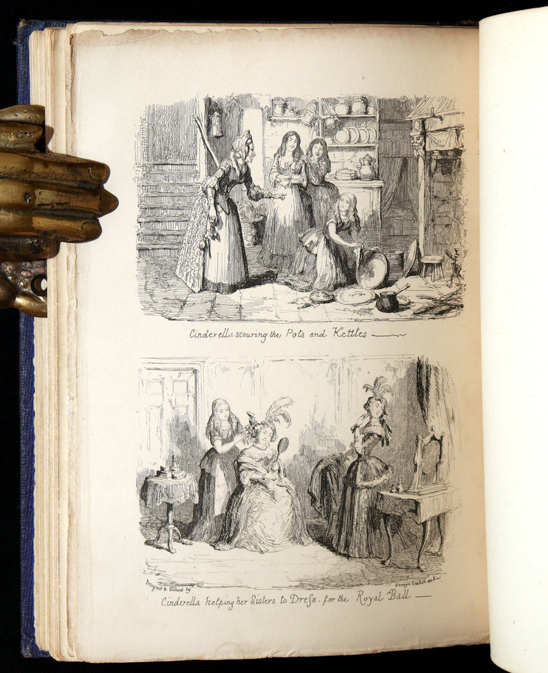 1865 Scarce First Edition - George Cruikshank's Fairy Library. Illustrated