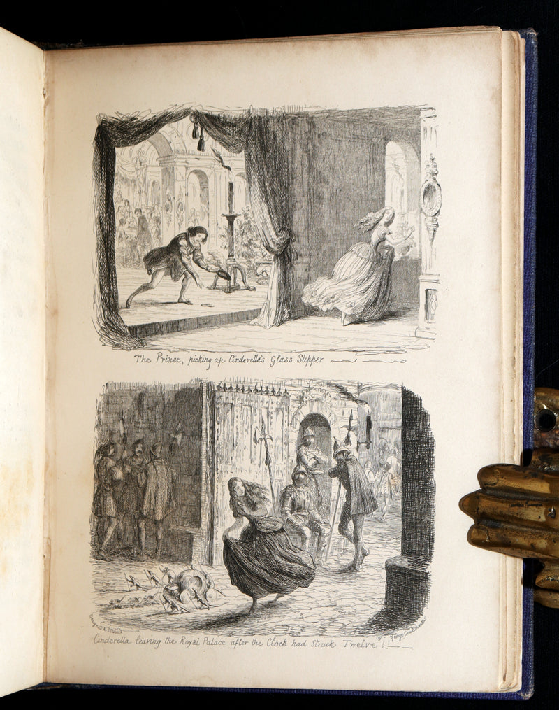 1865 Scarce First Edition - George Cruikshank's Fairy Library. Illustrated