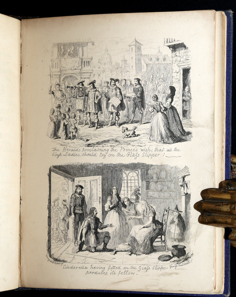 1865 Scarce First Edition - George Cruikshank's Fairy Library. Illustrated