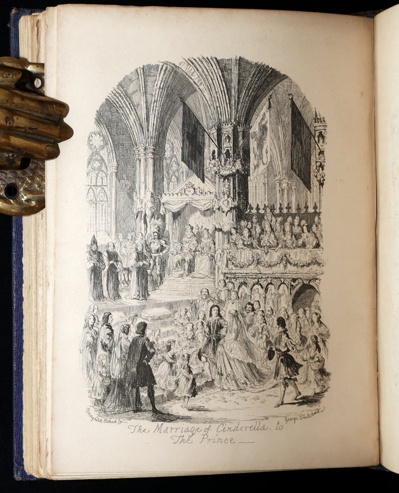 1865 Scarce First Edition - George Cruikshank's Fairy Library. Illustrated