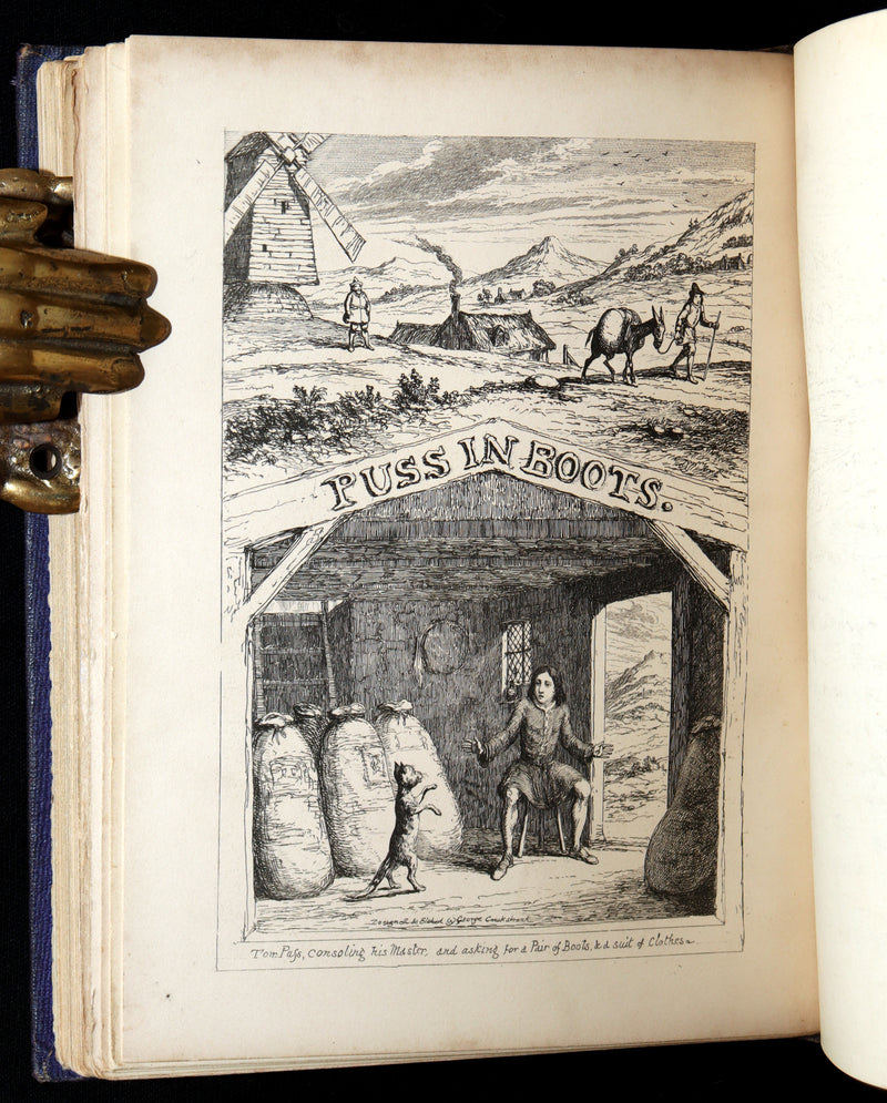 1865 Scarce First Edition - George Cruikshank's Fairy Library. Illustrated