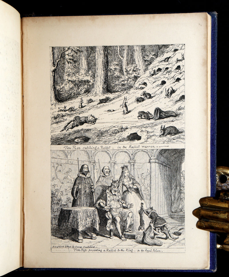 1865 Scarce First Edition - George Cruikshank's Fairy Library. Illustrated